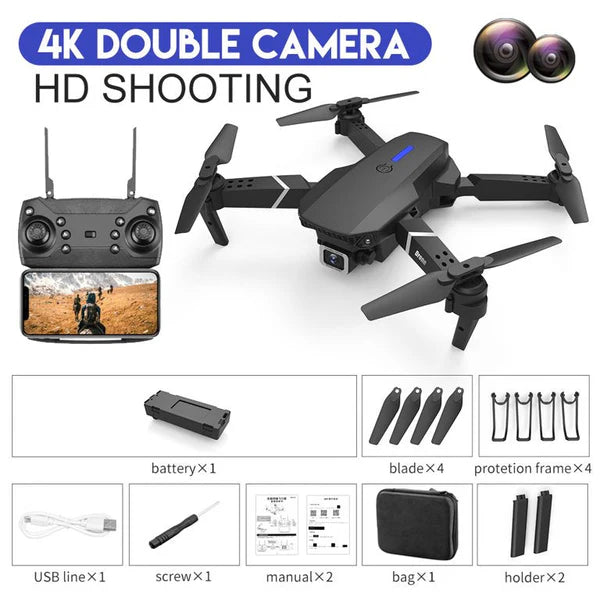 Drone con cámara 4k🔥VERSION 2025🔥