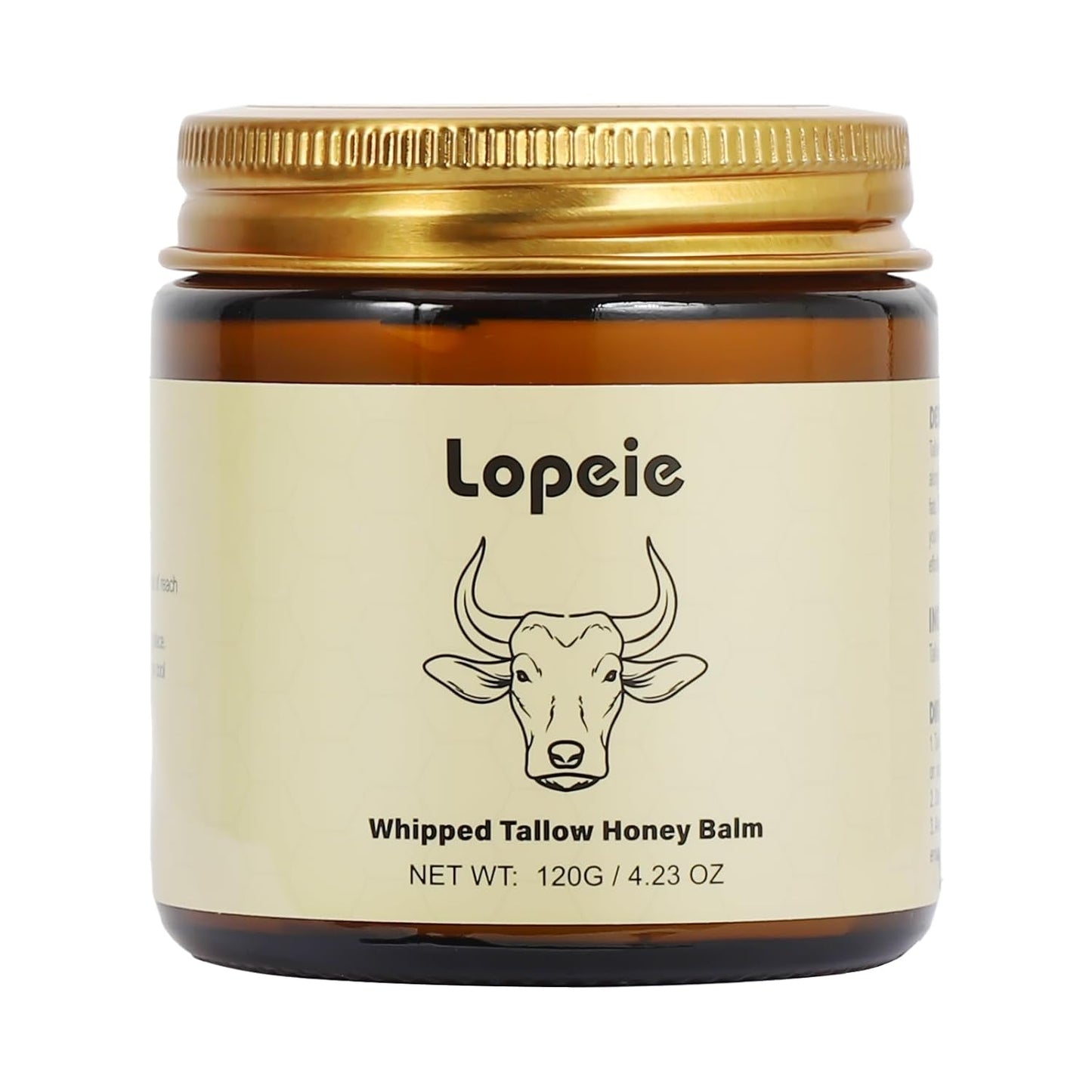 Crema sebo de res para hombres