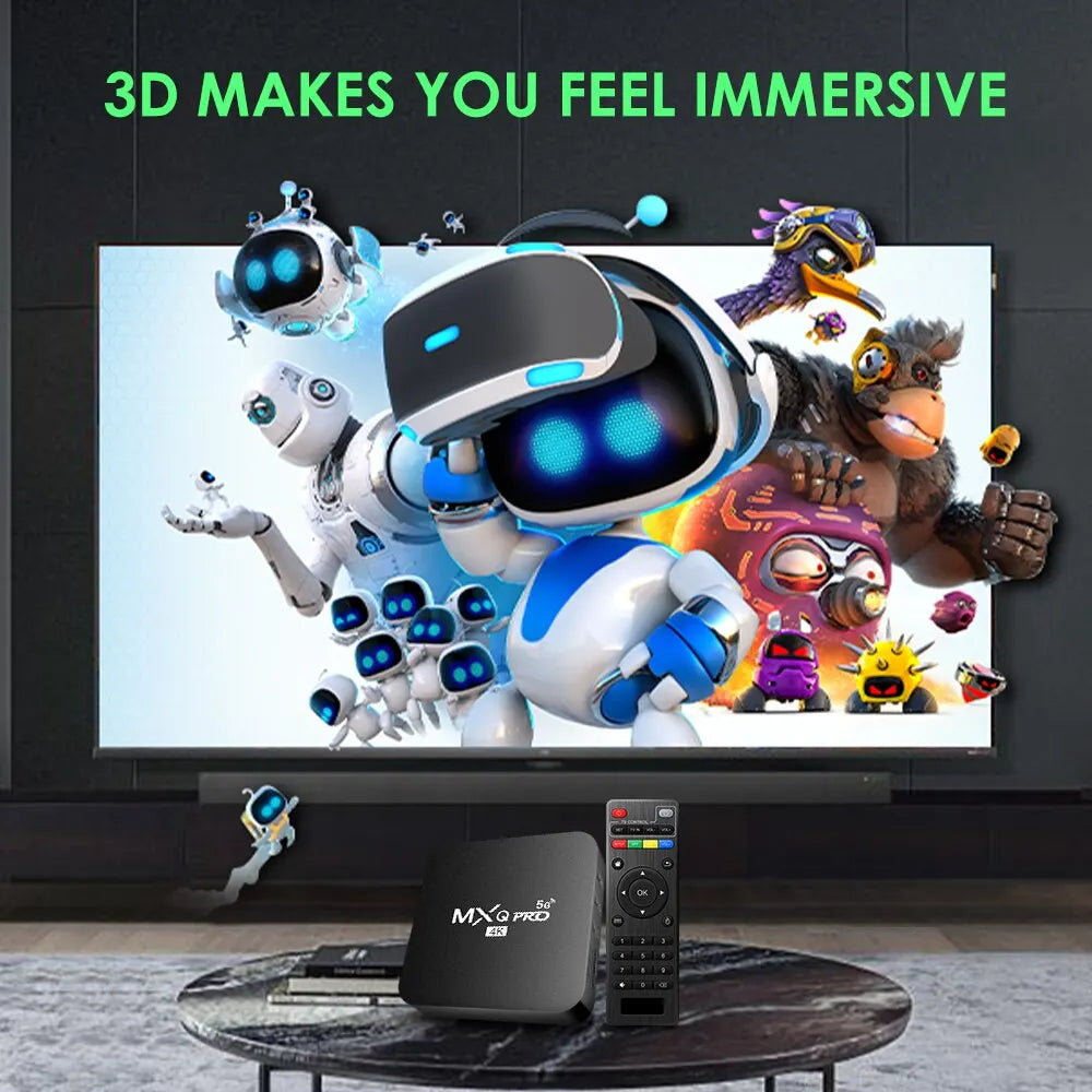 Caja Inteligente de TV 4K
