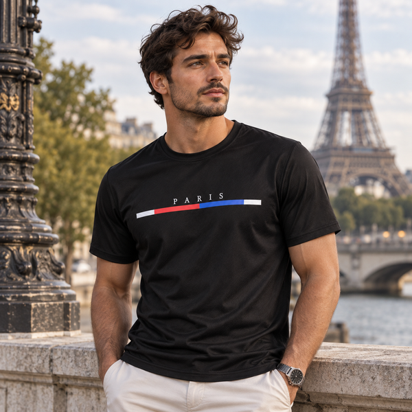 Camiseta PARIS en tela fria