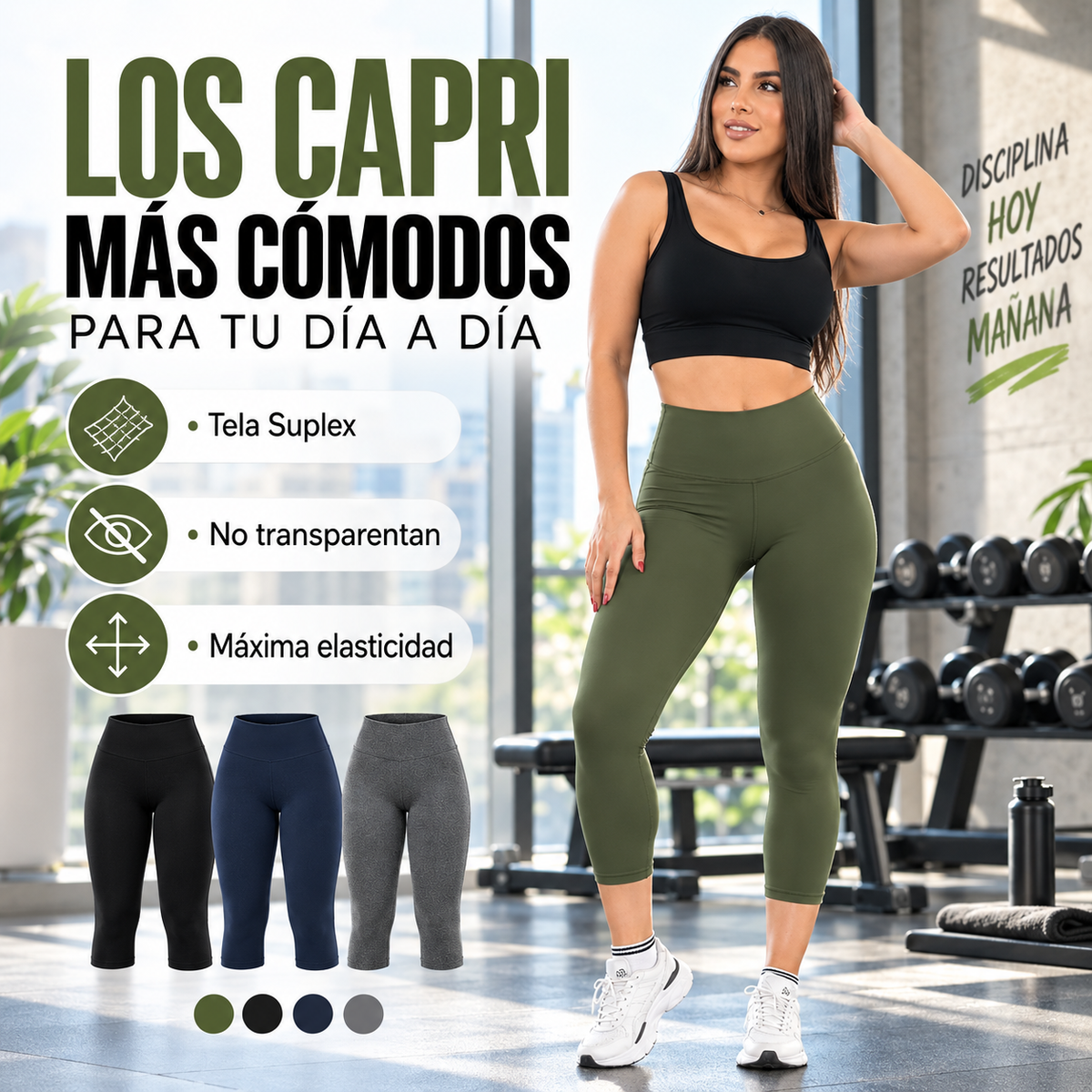 LEGGINS CAPRI - PAGA 1 Y LLEVA 3