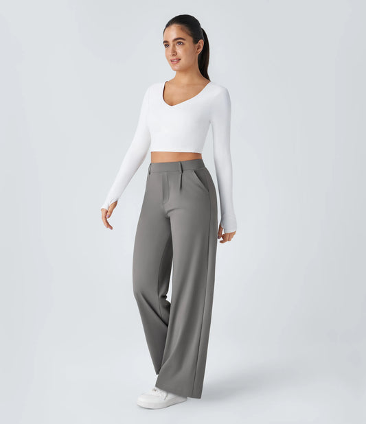 Pantalones de oficina extra-elásticos PAGA 1 Y LLEVA 2