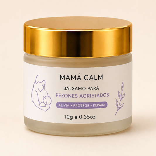 MAMA CALM: balsamo para pezones agrietados.