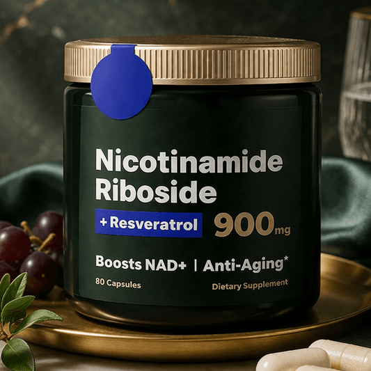 suplemento anti-edad: Nicotinamide con Resveratrol