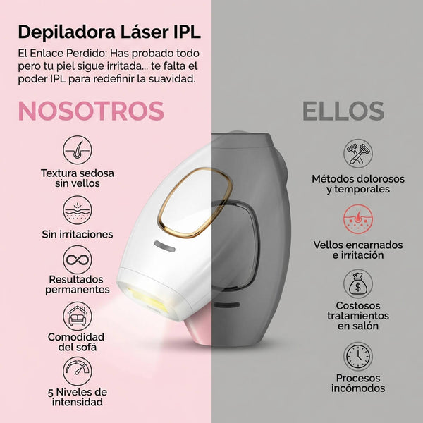 Depilador IPL Pro hielo