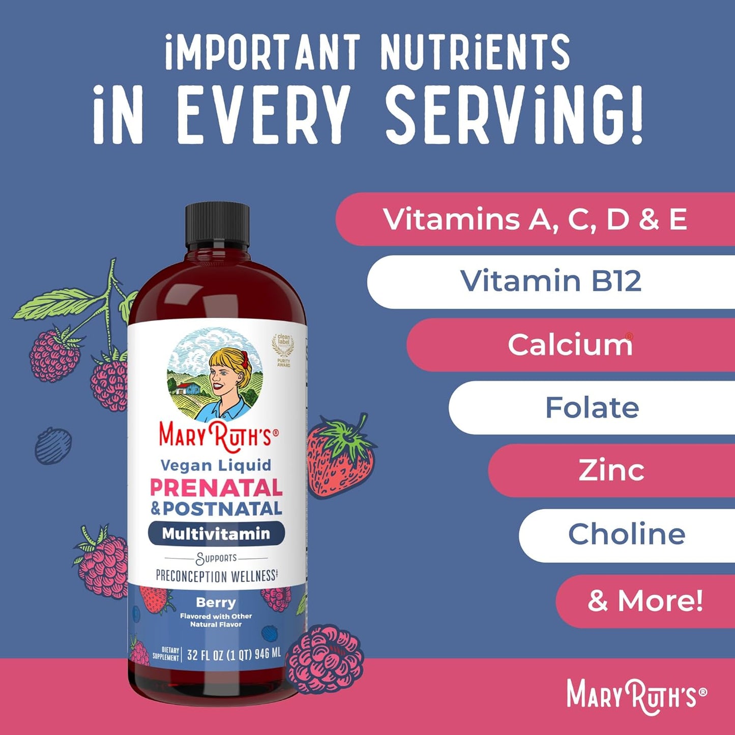 Vitaminas Líquidas para Mamás