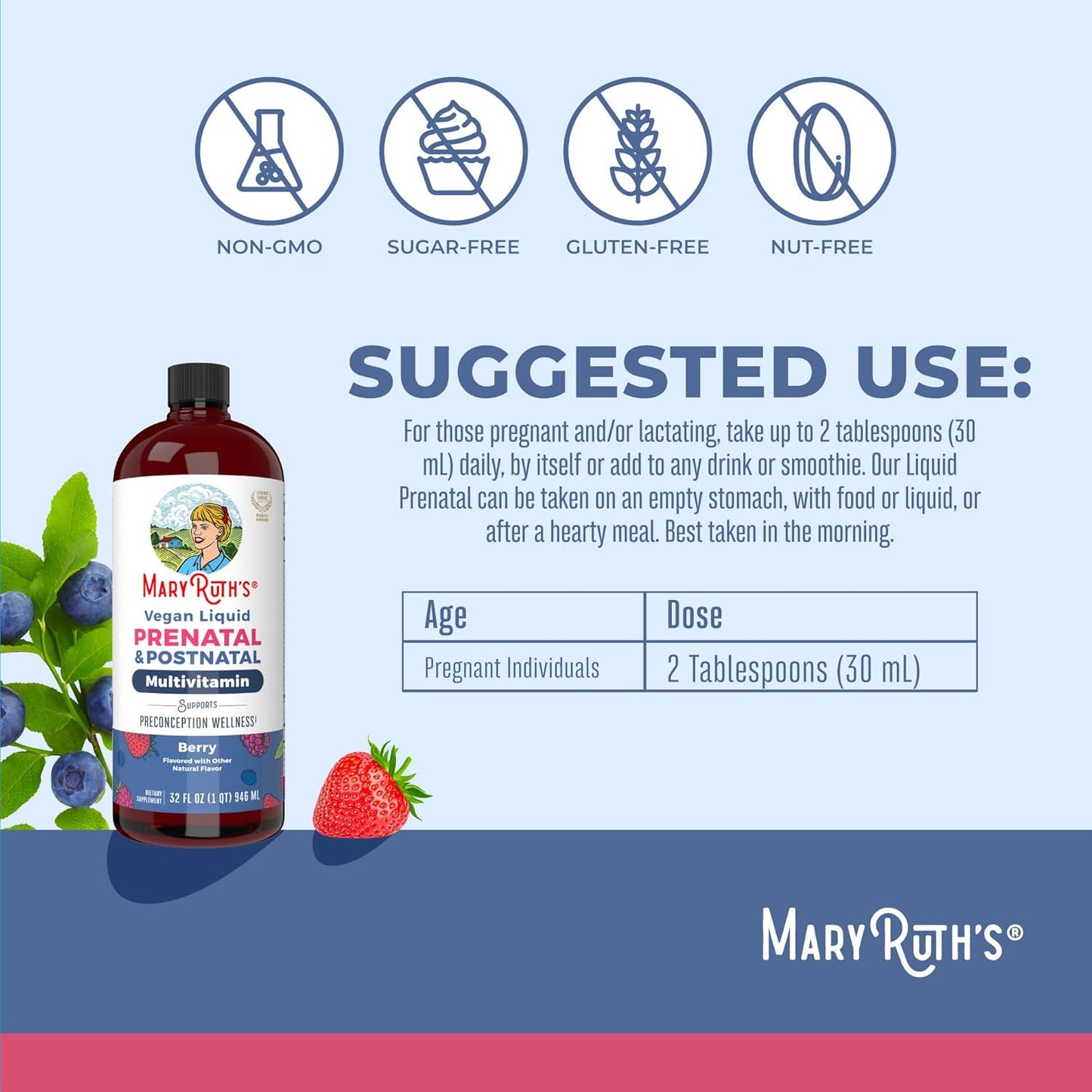 Vitaminas Líquidas para Mamás
