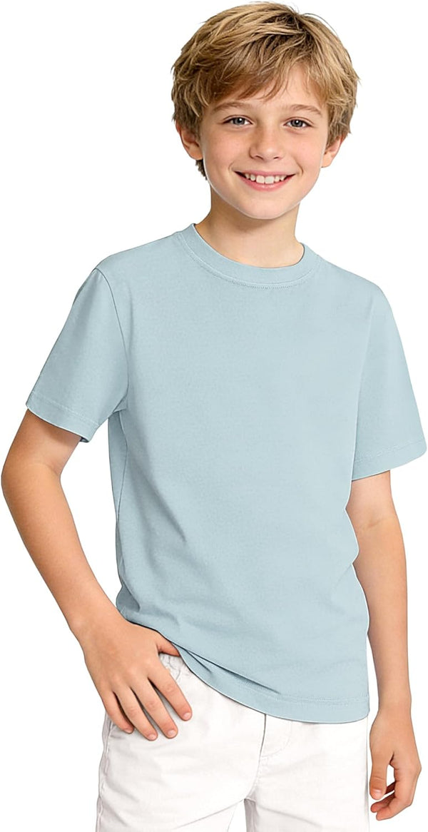 Camiseta Básica de Algodón para Niño