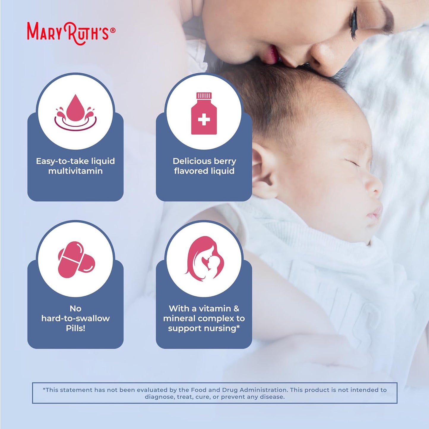 Vitaminas Líquidas para Mamás