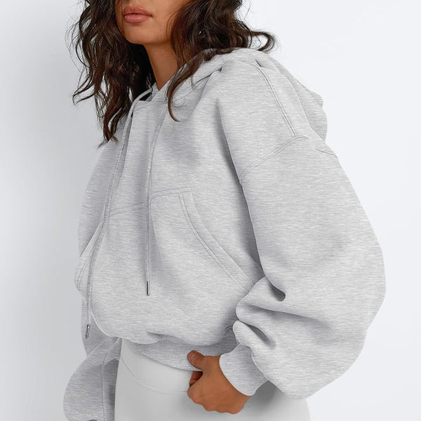 Sudadera Cropped Urbana