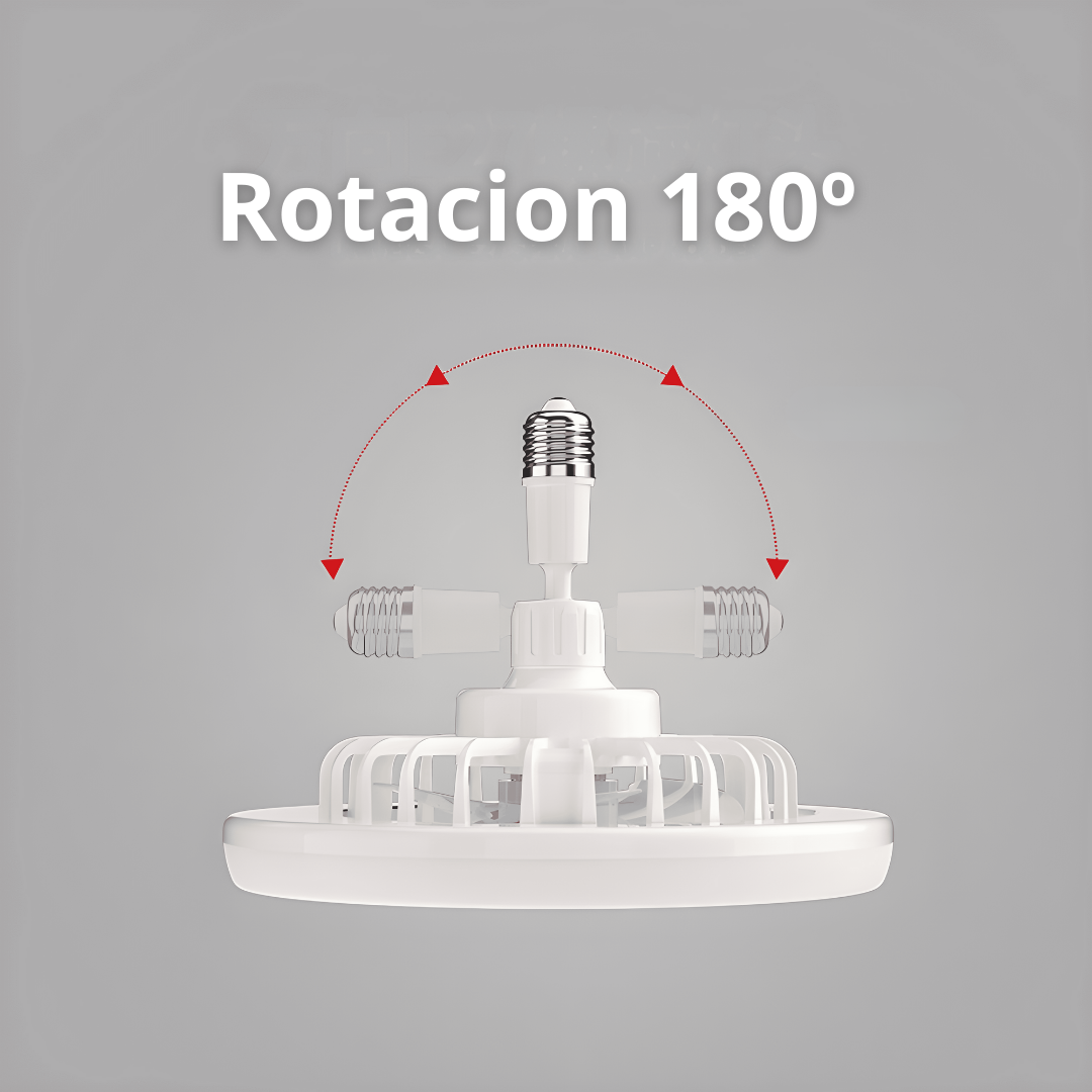 Ventilador Bombillo Ahorra Energía