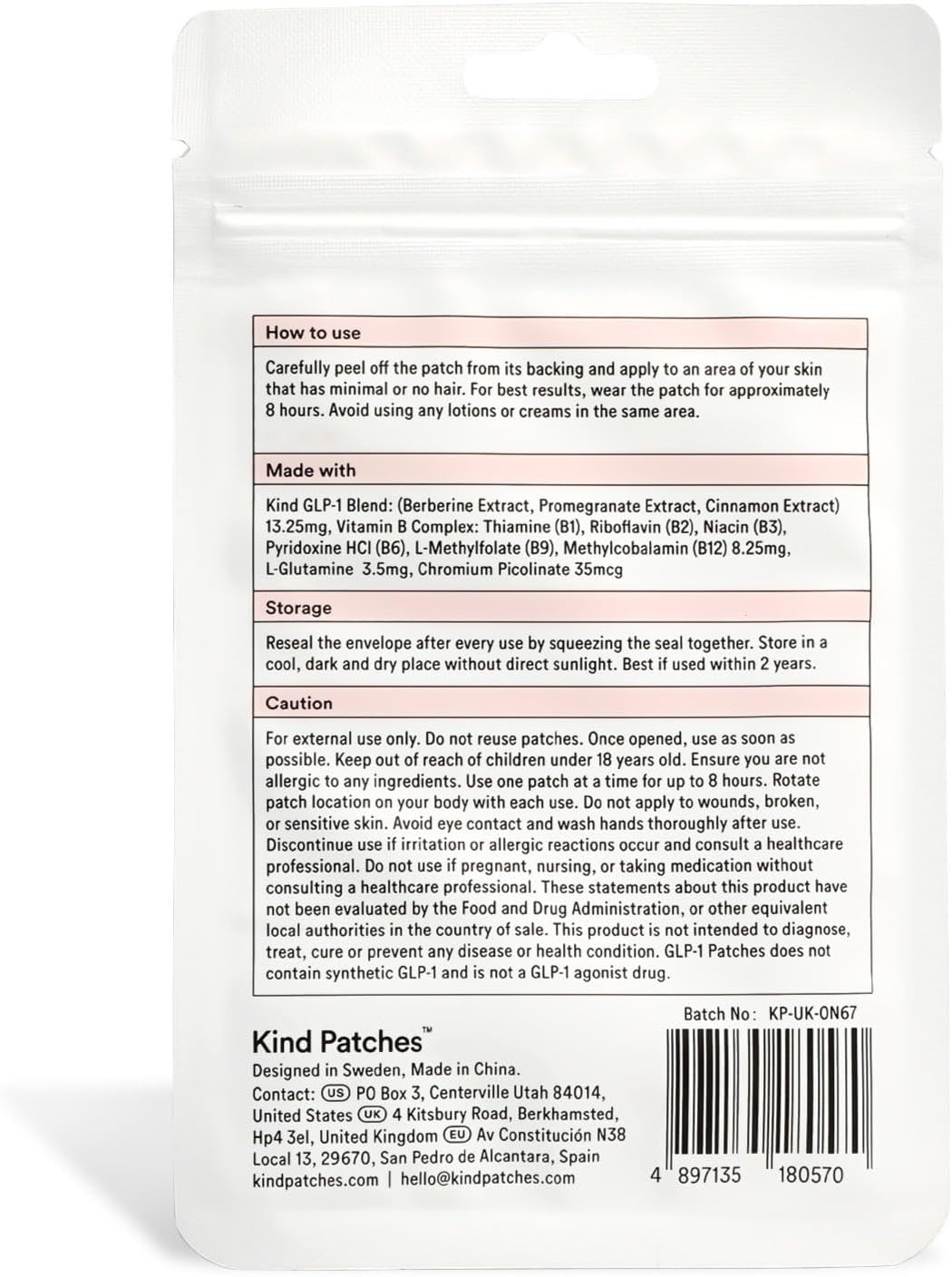 Parches Bienestar Natural