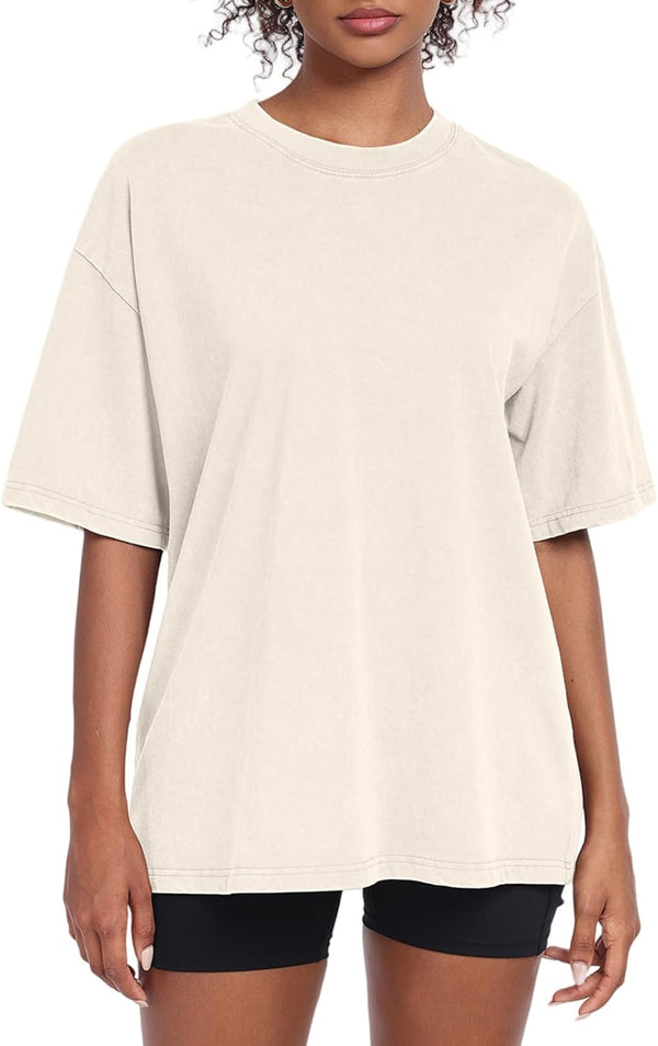 Camiseta Vintage Oversize Cómoda